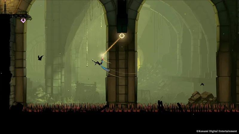 Rose explores a gothic environment in the official demo